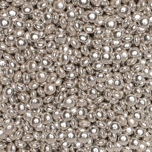 Lentilles XS metallic zilver